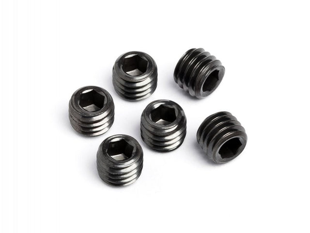 HPI Z740 - Set Screw M5X4mm Black 6Pcs