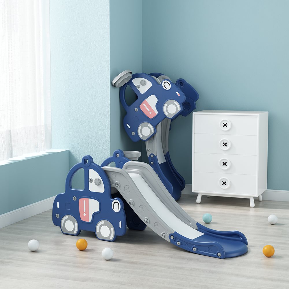 Elitetoys Kids Zone Rutsjebane med Basketkurv –