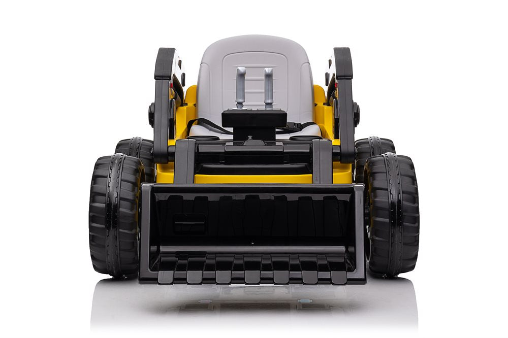 New Holland Læsser Elbil til Børn, 4x12V, Læderssæde