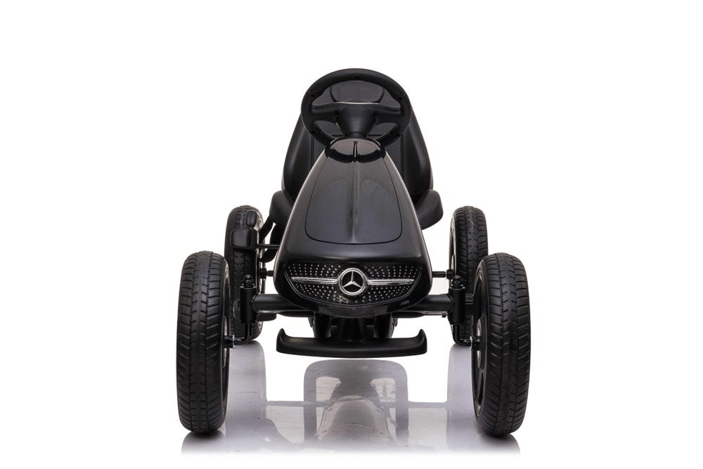 Mercedes-Benz Gokart med gummidæk og justerbart sæde