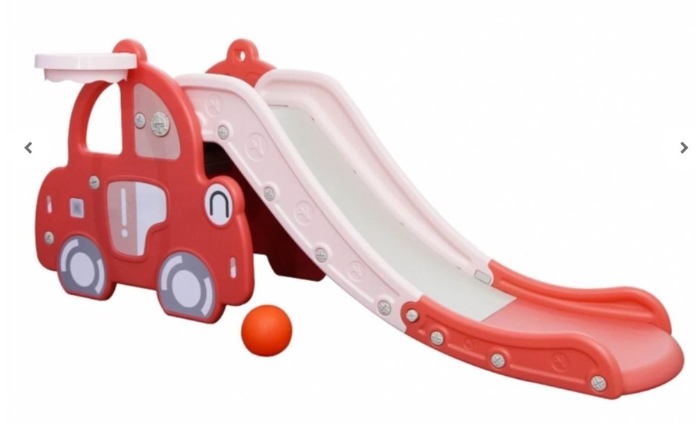 Elitetoys Kids Zone Rutsjebane med Basketkurv –