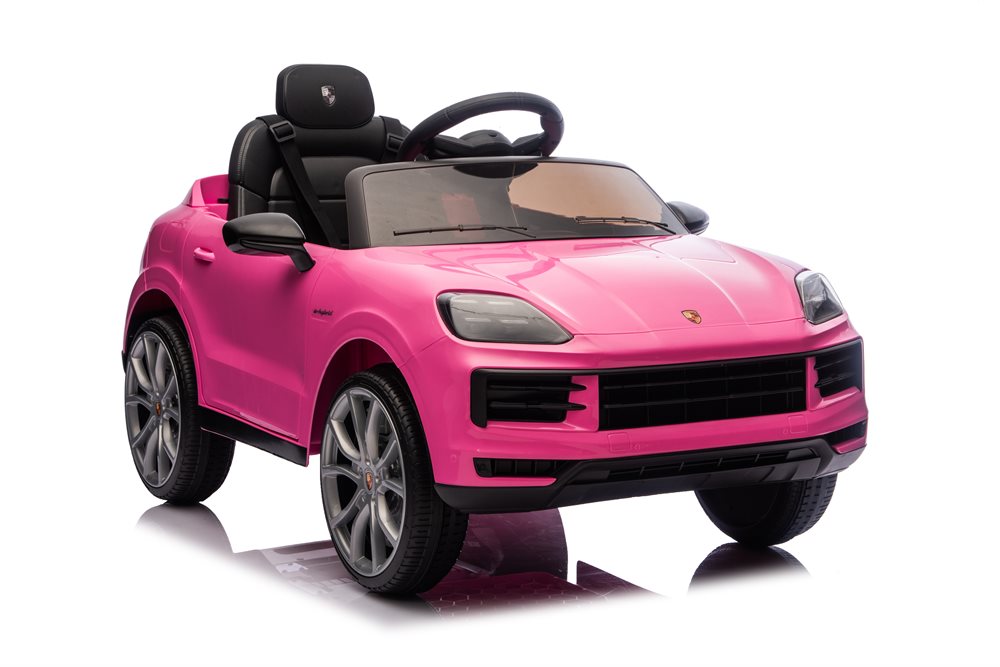 Porsche Cayenne 12V Elbil med gummihjul