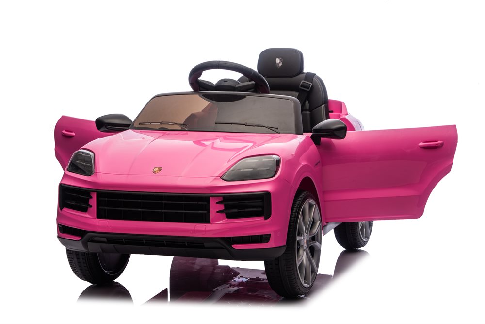 Porsche Cayenne 12V Elbil med gummihjul