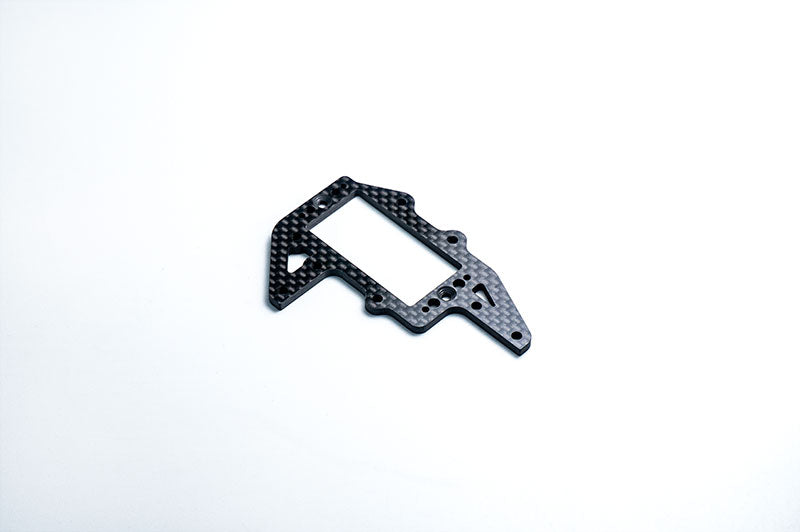 Koswork Carbon Graphite 3.0mm Steering Servo Plate for Inferno MP11