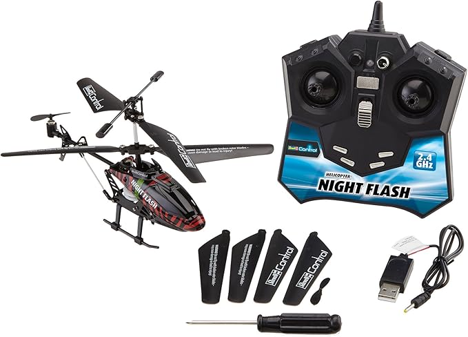 Night Flash Helicopter