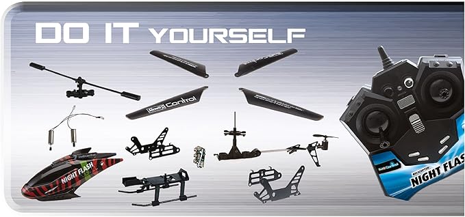 Night Flash Helicopter