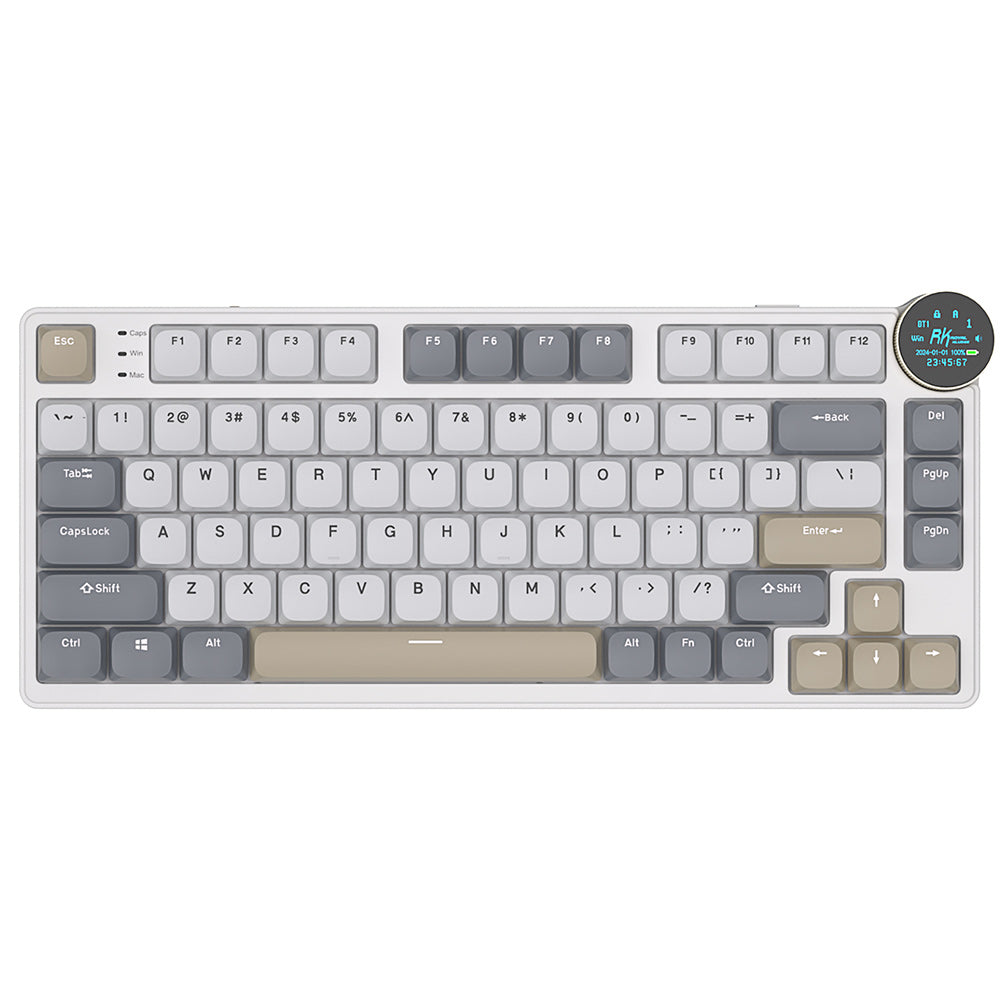 Royal Kludge N80 Tactile 80K Pearly Dawn - RGB ANSI (ENG) wireless