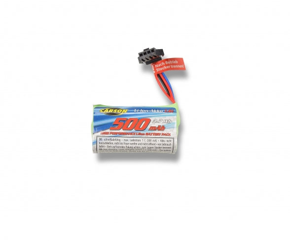 7,4V/500mAh LiIon Akku 500404304-6 JST-4