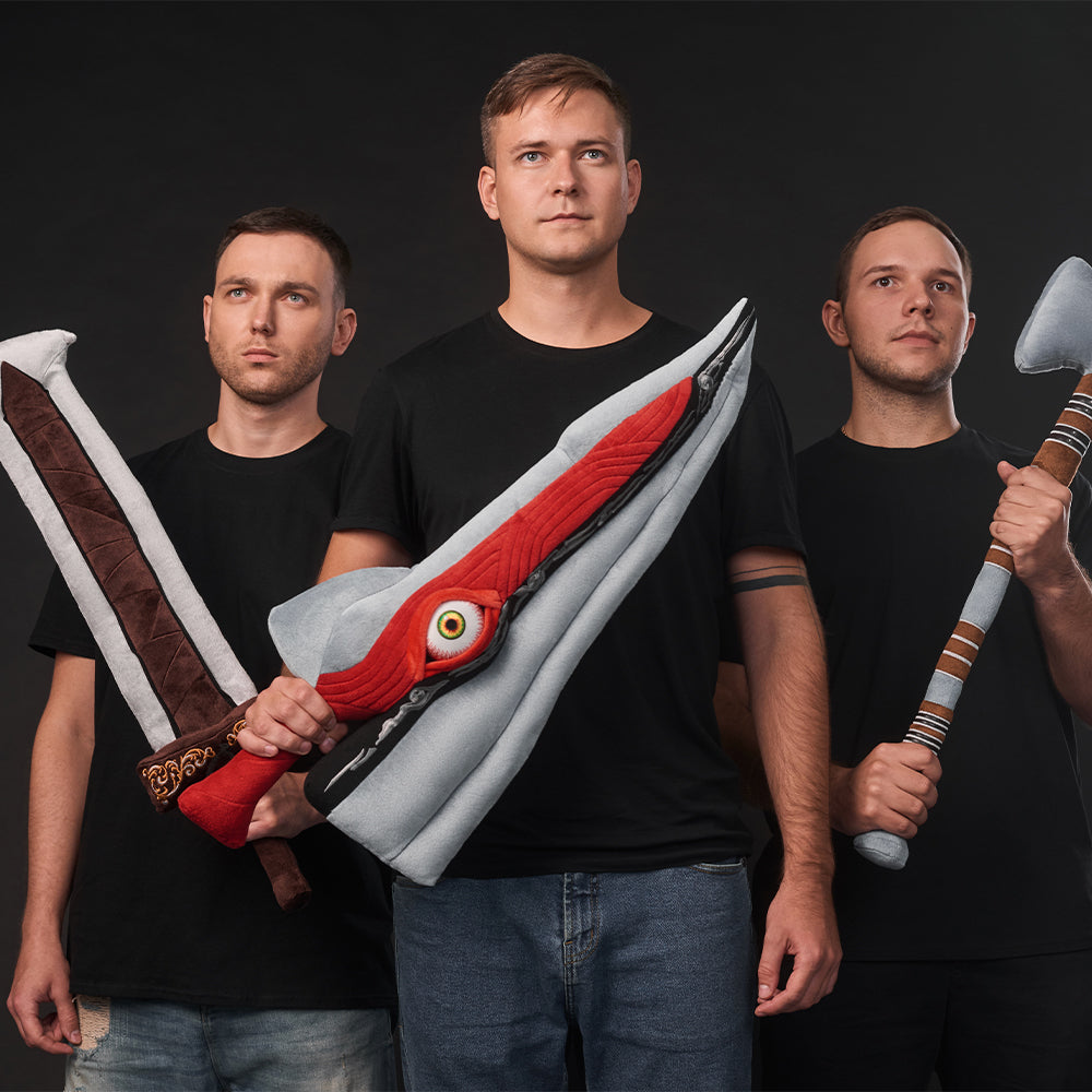 Plush weapon SOULCALIBUR Kulutues Axe 81 cm (Color Box)