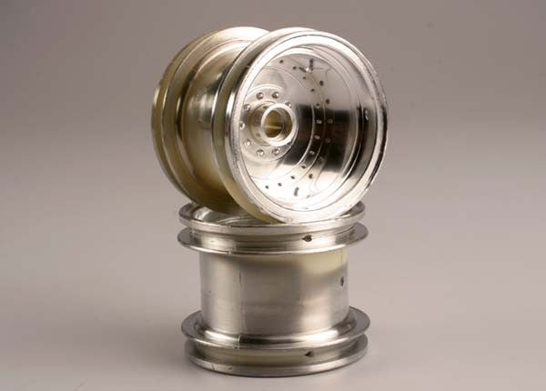 Traxxas 1973 Wheels, satin chrome 2