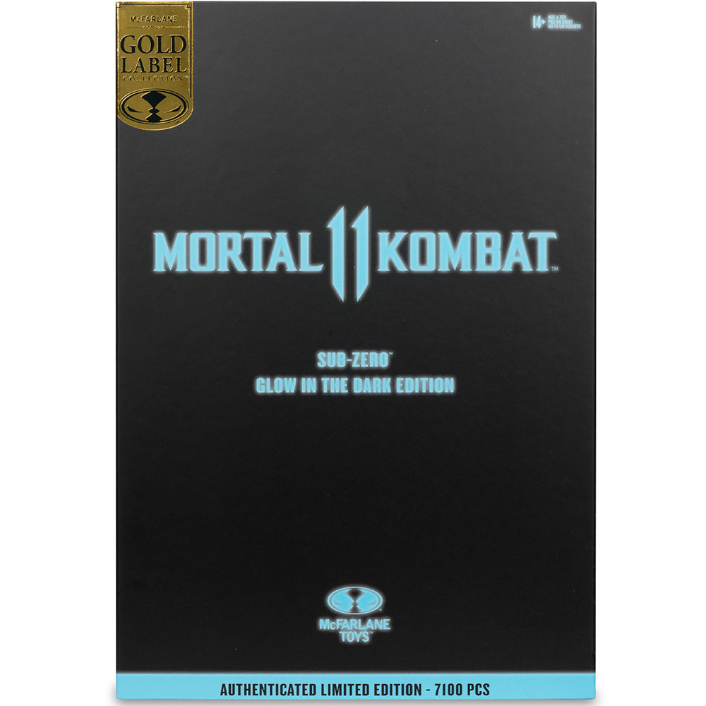 McFarlane Toys MORTAL KOMBAT 11 - Sub-Zero (Glow In The Dark Edition - Gold Label) Action Figure
