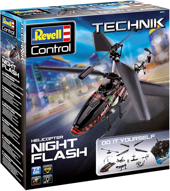 Night Flash Helicopter