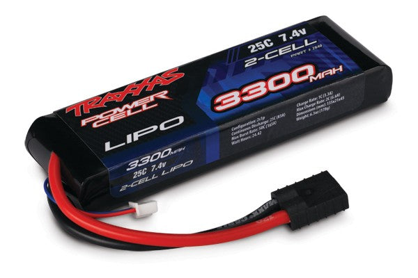 Traxxas 2840 3300mah 7.4v 2-Cell 25C LiPO Battery