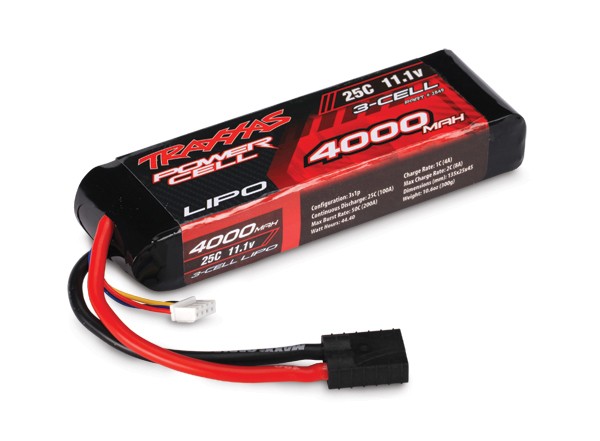 Traxxas 2849 4000mah 11.1v 3-Cell 25C LiPO Battery