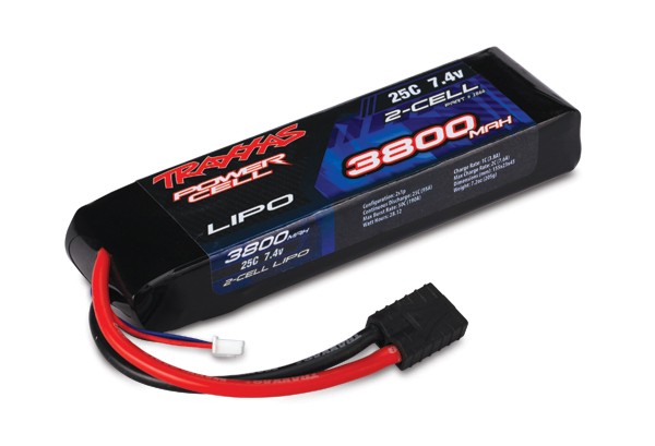 Traxxas 2866 3800mAh 7.4v 2-Cell 25C LiPO Battery