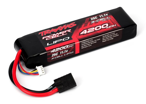 Traxxas 2871 4200mAh 11.1v 3-Cell 25C LiPO Battery
