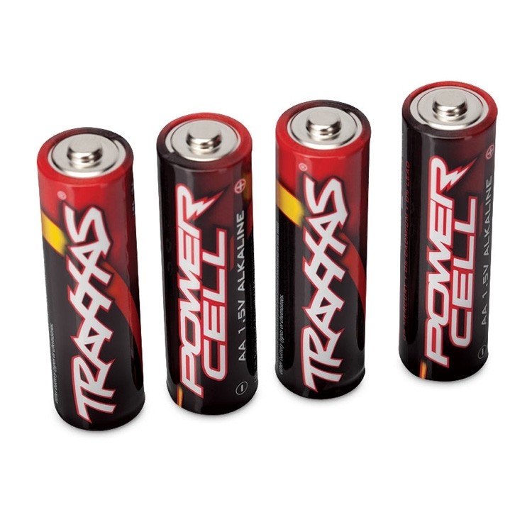 Traxxas 2914 Battery, Power Cell AA Alkaline (4)
