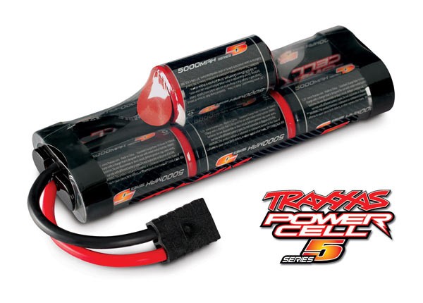Traxxas 2961 Battery, Series 5 Power Cell, 5000mAh (NiMH, 7-C hump, 8.4V)