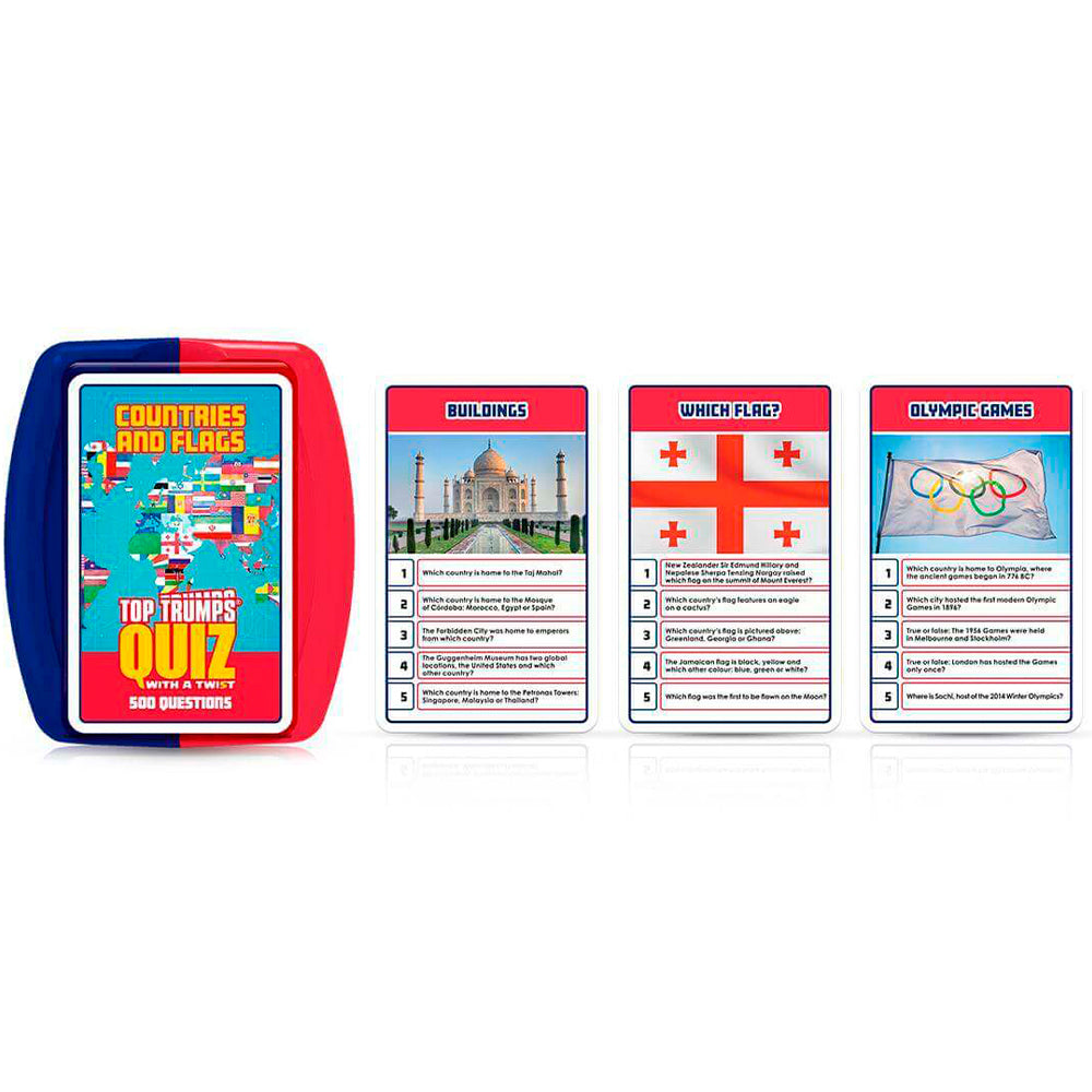 Countries & Flags Top Trumps Quiz Card Game
