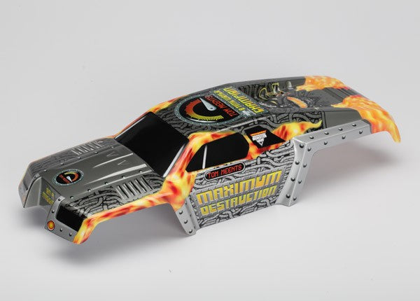 Traxxas 3682 Body, Maximum Destruction, Officially Licensed Monster Jam replica (pa