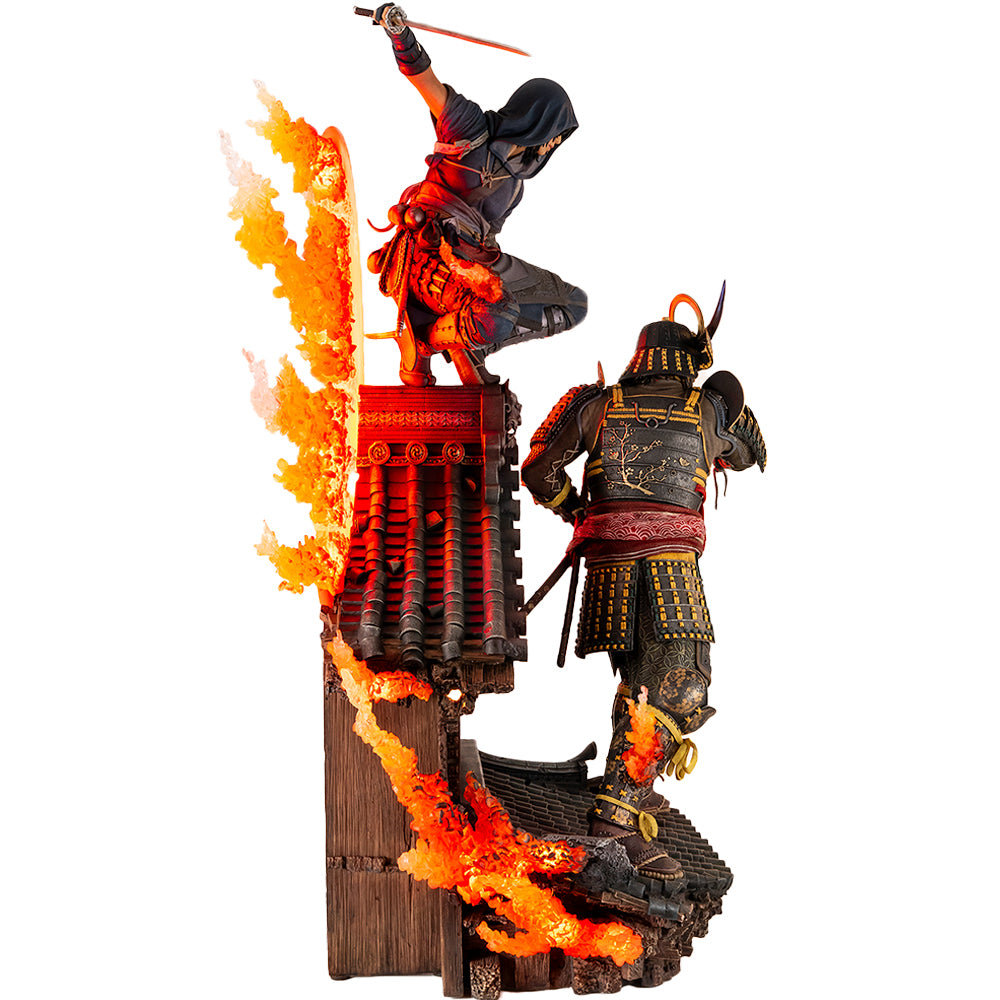 PureArts Assassin's Creed : Animus - Naoe & Yasuke 1/4 Scale Statue