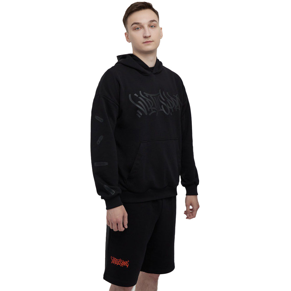 Virtus.pro hoodie with flextran logo, color: black, size XXL