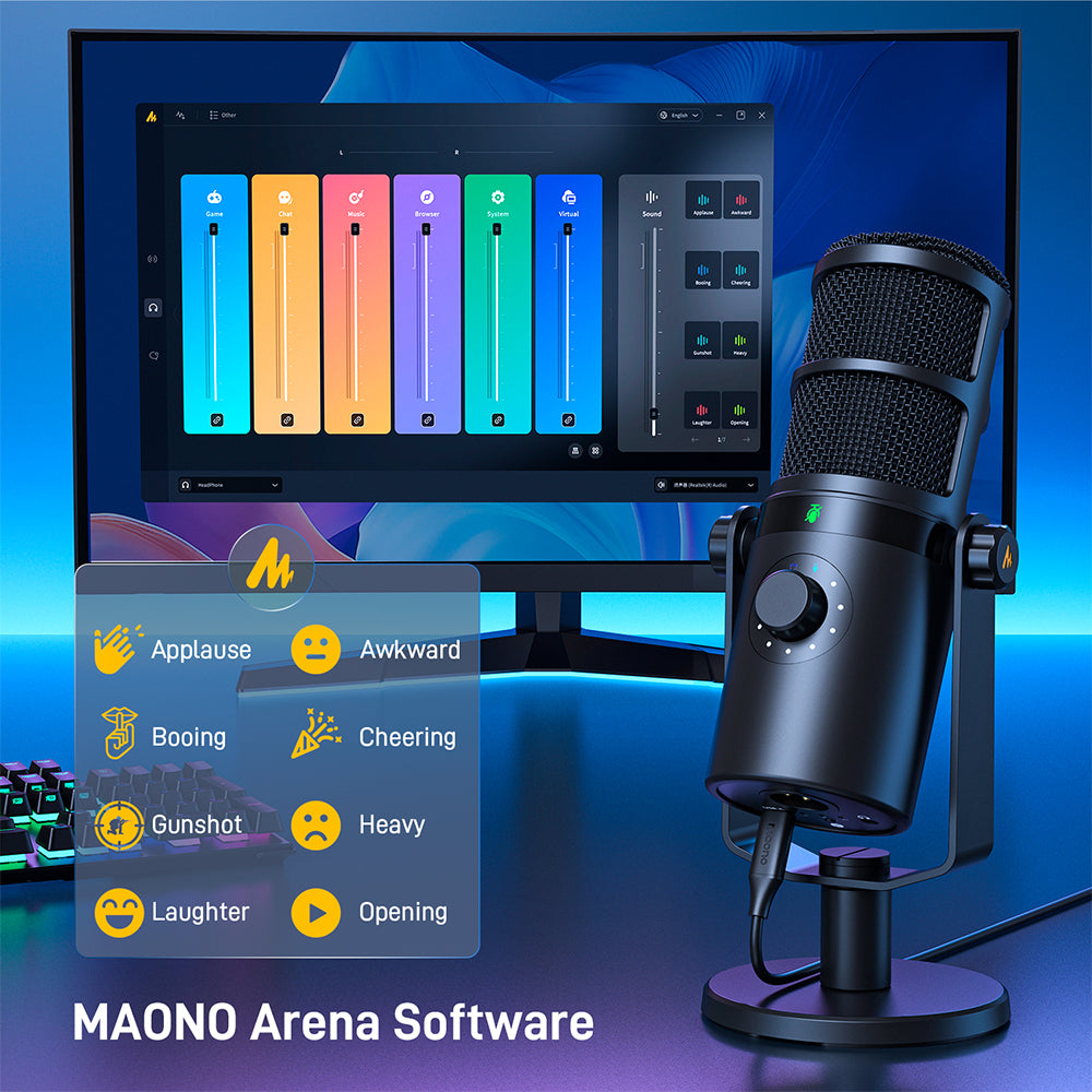 MAONO PD400X USB/XLR Dynamic Microphone