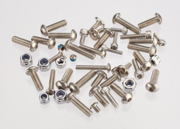 Traxxas 5746 Hardware kit, stainless steel, Spartan (contains all stainless steel h