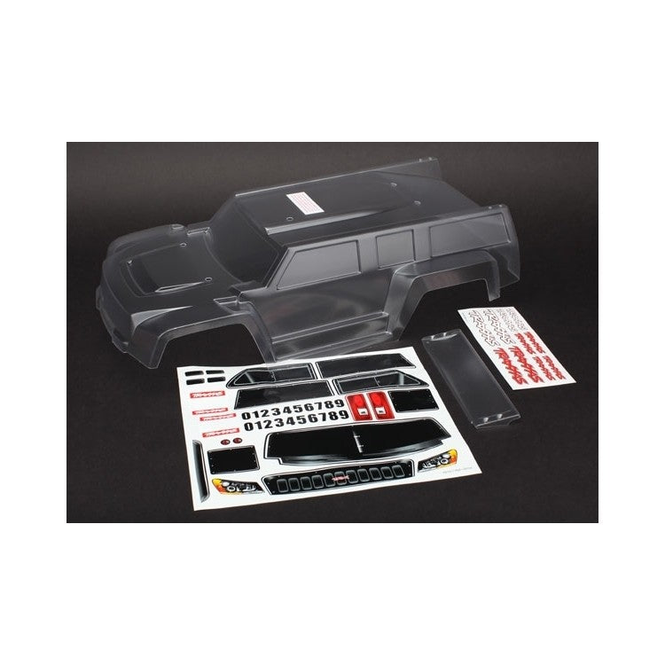 Traxxas 5818 Body, Slash, Dakar truck series, clear (requires painting)/ wing