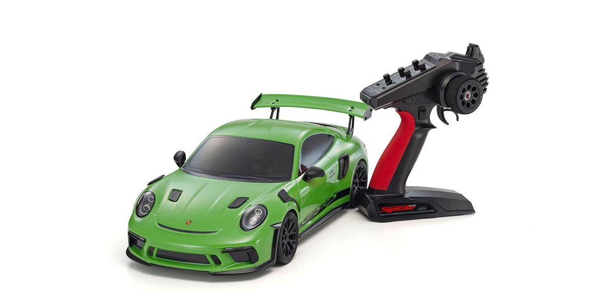 Kyosho Fazer FZ02 Porsche 911 GT3 RS 2018 Lizard Green 1:10 Readyset