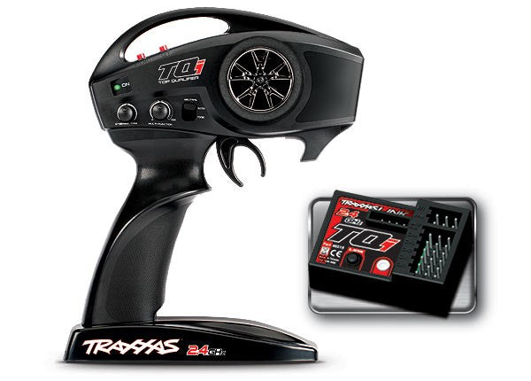 Traxxas 6509 TQi 2.4 GHz High Output radio system, 2-channel (2-ch. transmitter & 5