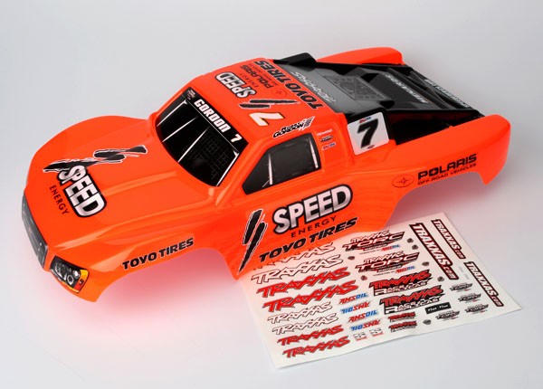 Traxxas 6827 Body, Slash 4X4, Robby Gordon (painted, decals applied)