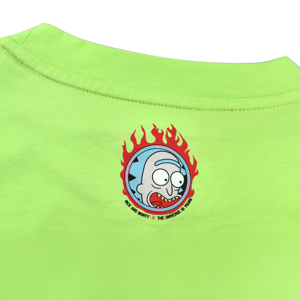 Rick and Morty Science Grandpa t-shirt light green, L