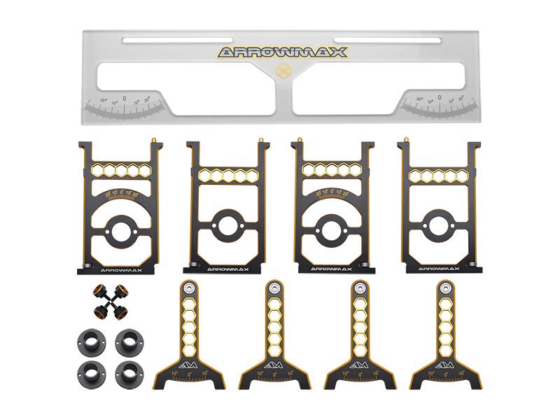 ARROWMAX AM171044LE - Set-Up System For 1/8 On-Road With Bag Limited Edition