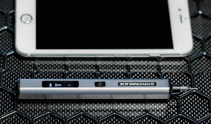 ARROWMAX AM199913G - SES Pro Smart Motion Control Electric Screwdriver With Alu Case 34