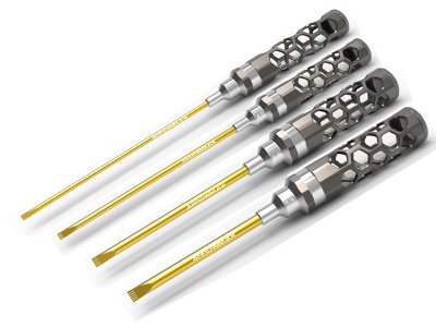 ARROWMAX AM430993 - FLAT HEAD SCREWDRIVER SET 3.0 4.0 5.0 & 5.8 4PCES HONEYCOMB