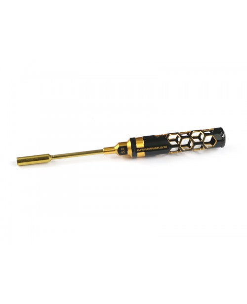 ARROWMAX AM450150BG - NUT DRIVER 5.0 X 100MM BLACK GOLDEN