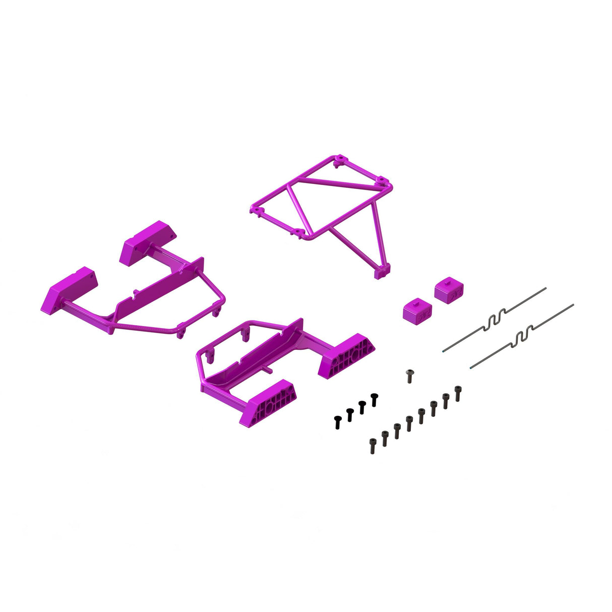 Desert Truck Body Roll Cage Set (Purple) - GROM