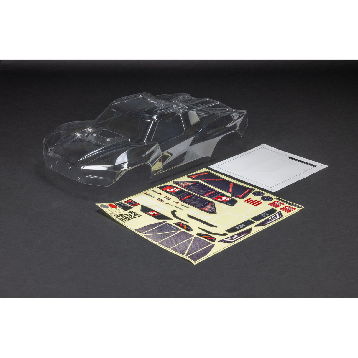 SENTON 4X4 Trimmed Body (Clear)