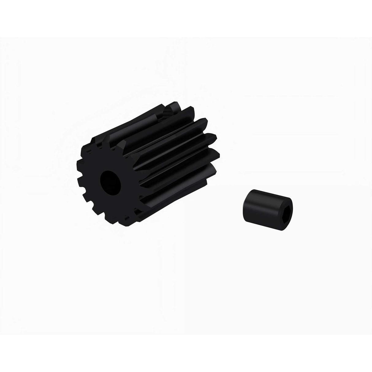 Pinion Gear 15T 0.5 MOD CNC 2.3mm Bore