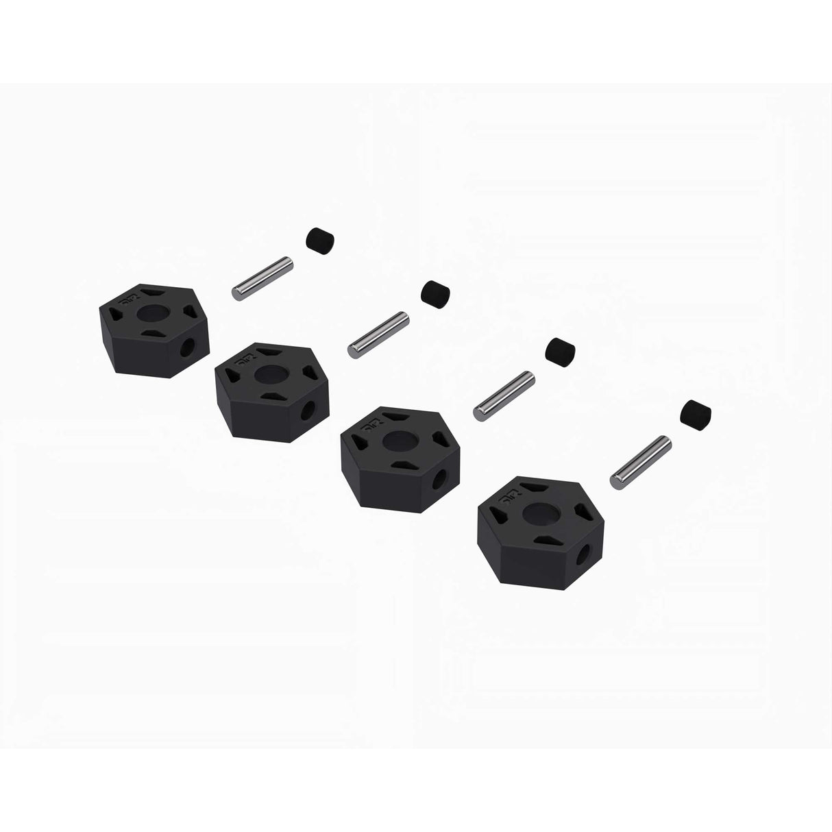 12mm Wheel Hex set (Aluminum) 4pcs