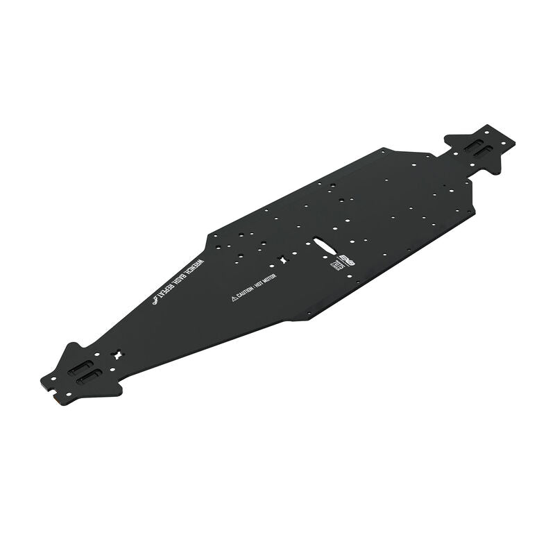 ARRMA Aluminum Chassis CNC 7075 T6 XLWB Black (1pc)