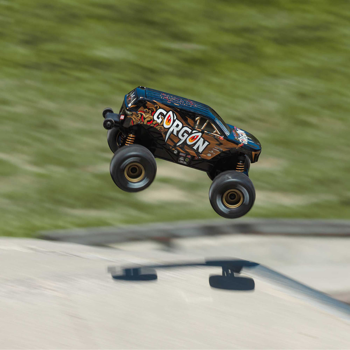 1/16 GORGON GROM 4X4 RTR Brushed Monster Truck (Battery & Charger Included)