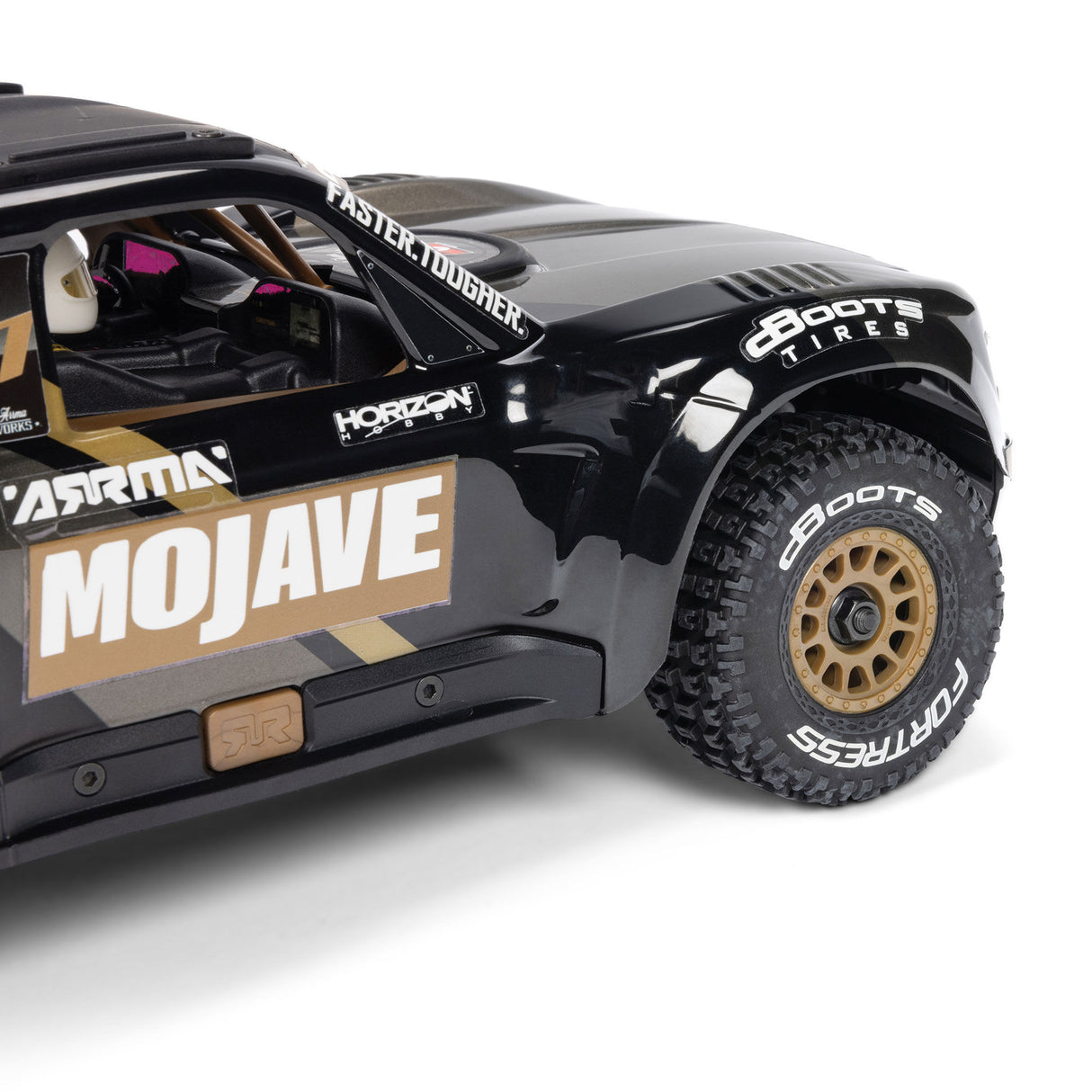 1/16 MOJAVE GROM 223S DSC 4X4 RTR Brushless Desert Truck, Black