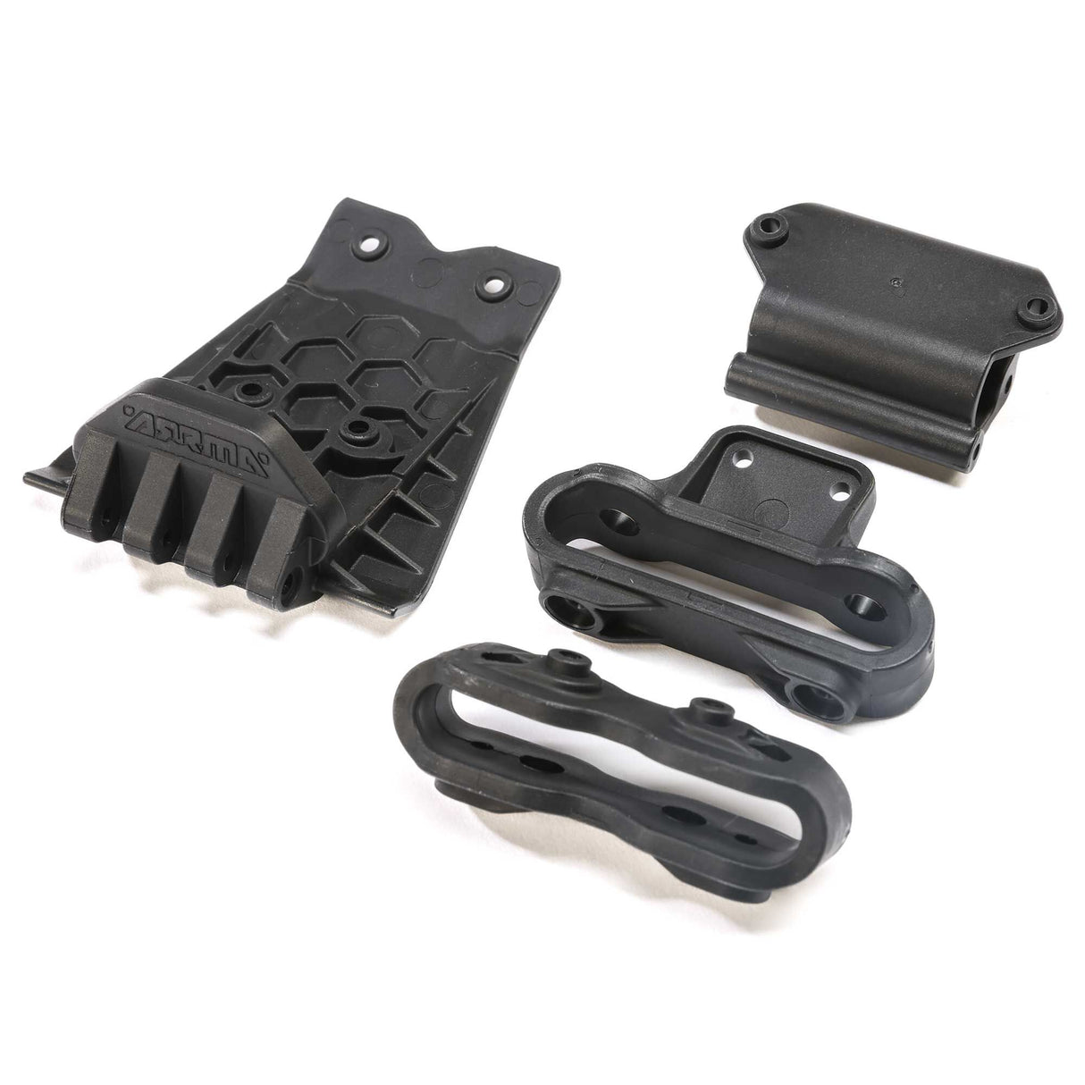 Lower Skid And Bumper Mount Set (Black)