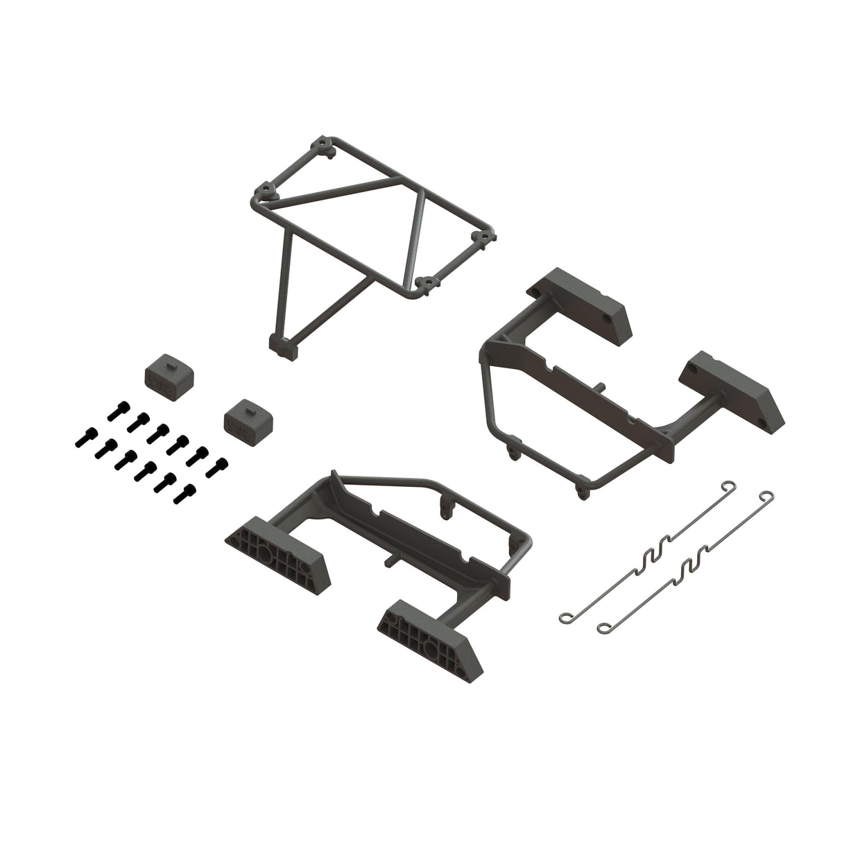 Desert Truck Body Roll Cage Set (Black) - GROM