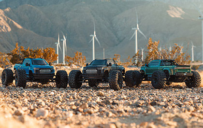 1/10 BIG ROCK 4X4 223S BLX BRUSHLESS STREET TRUCK RTR WITH DSC