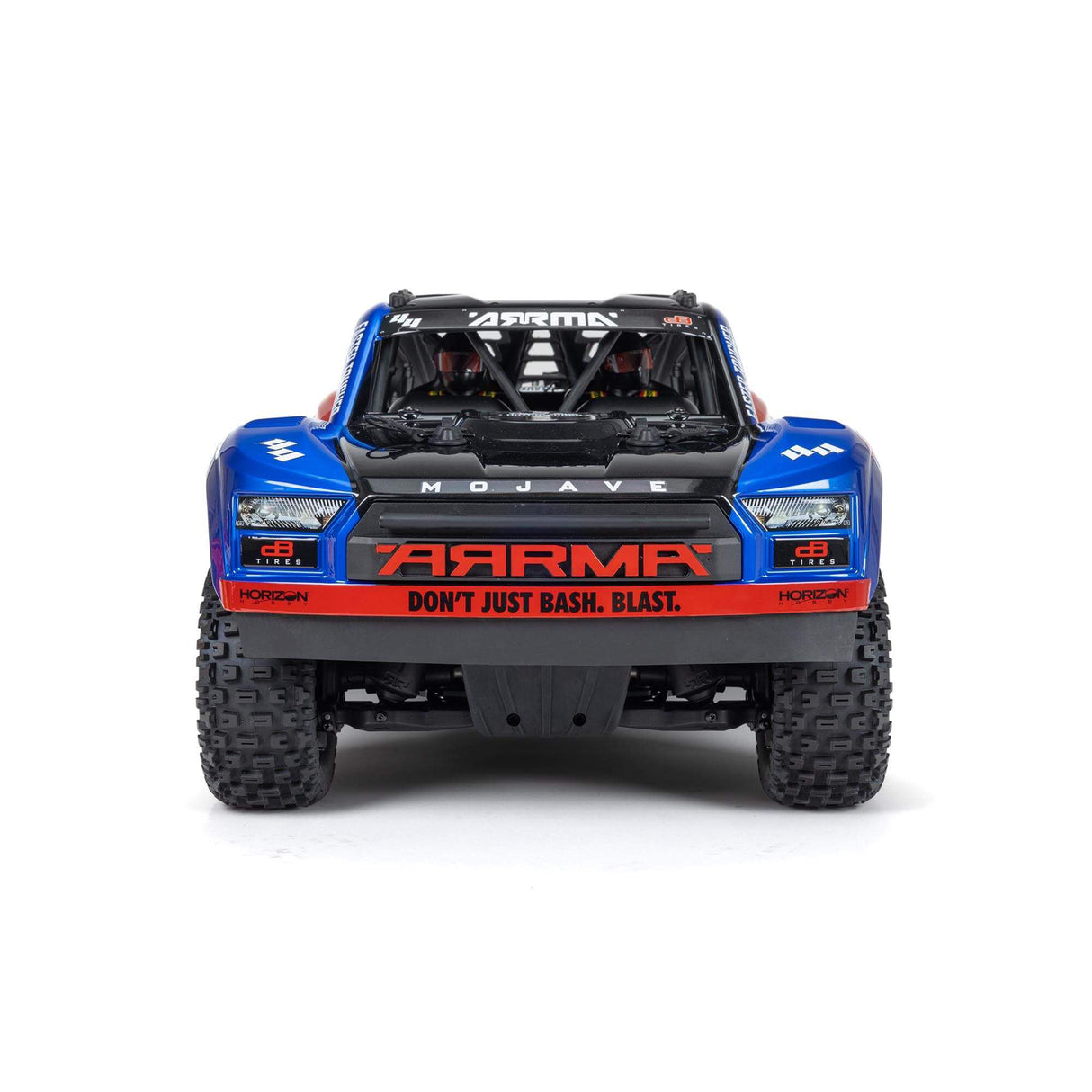 MOJAVE 4X4 4S BLX 1/8th Scale Desert Truck Blu/Red