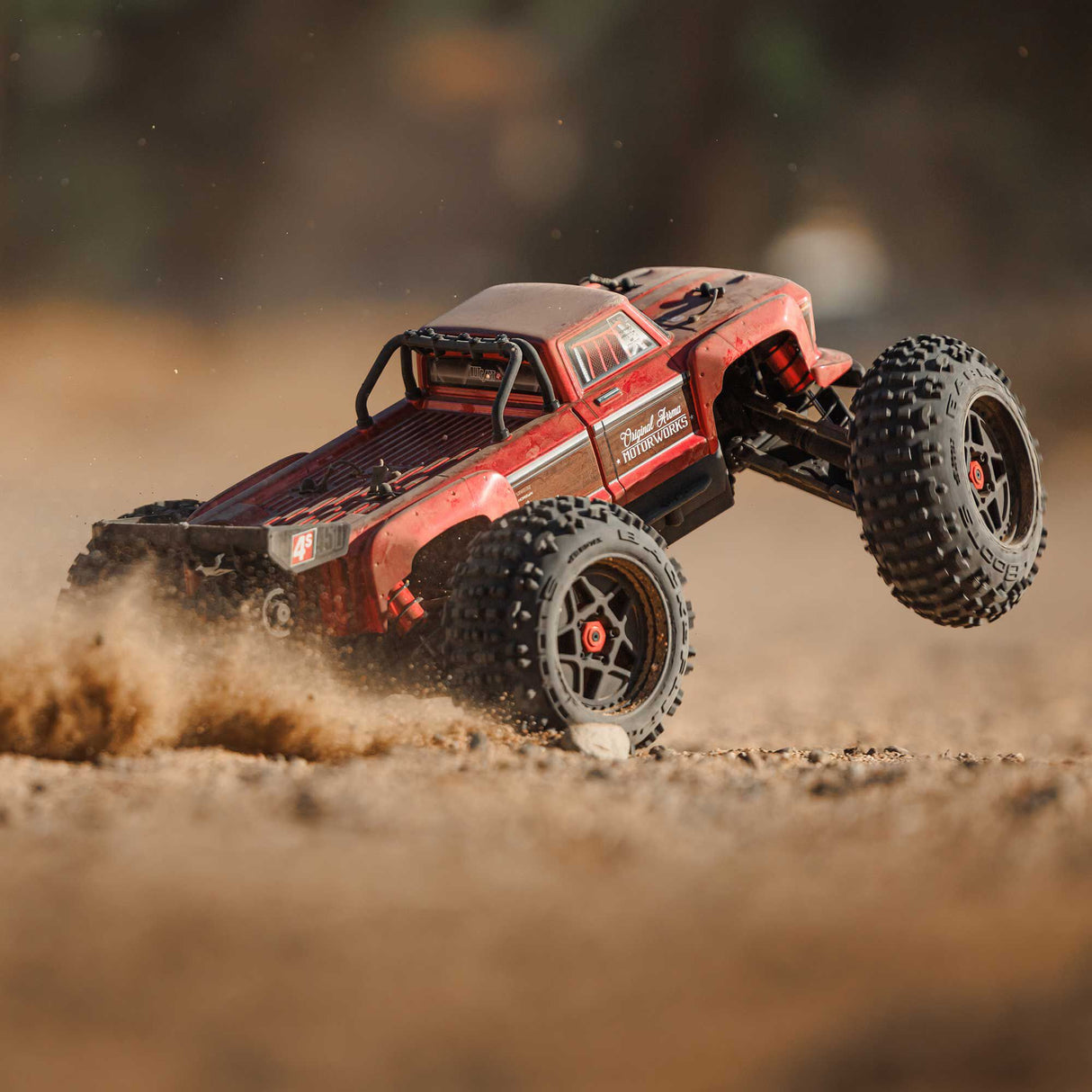 OUTCAST 4X4 4S BL 1/10TH 4WD STUNT TRK (RED)