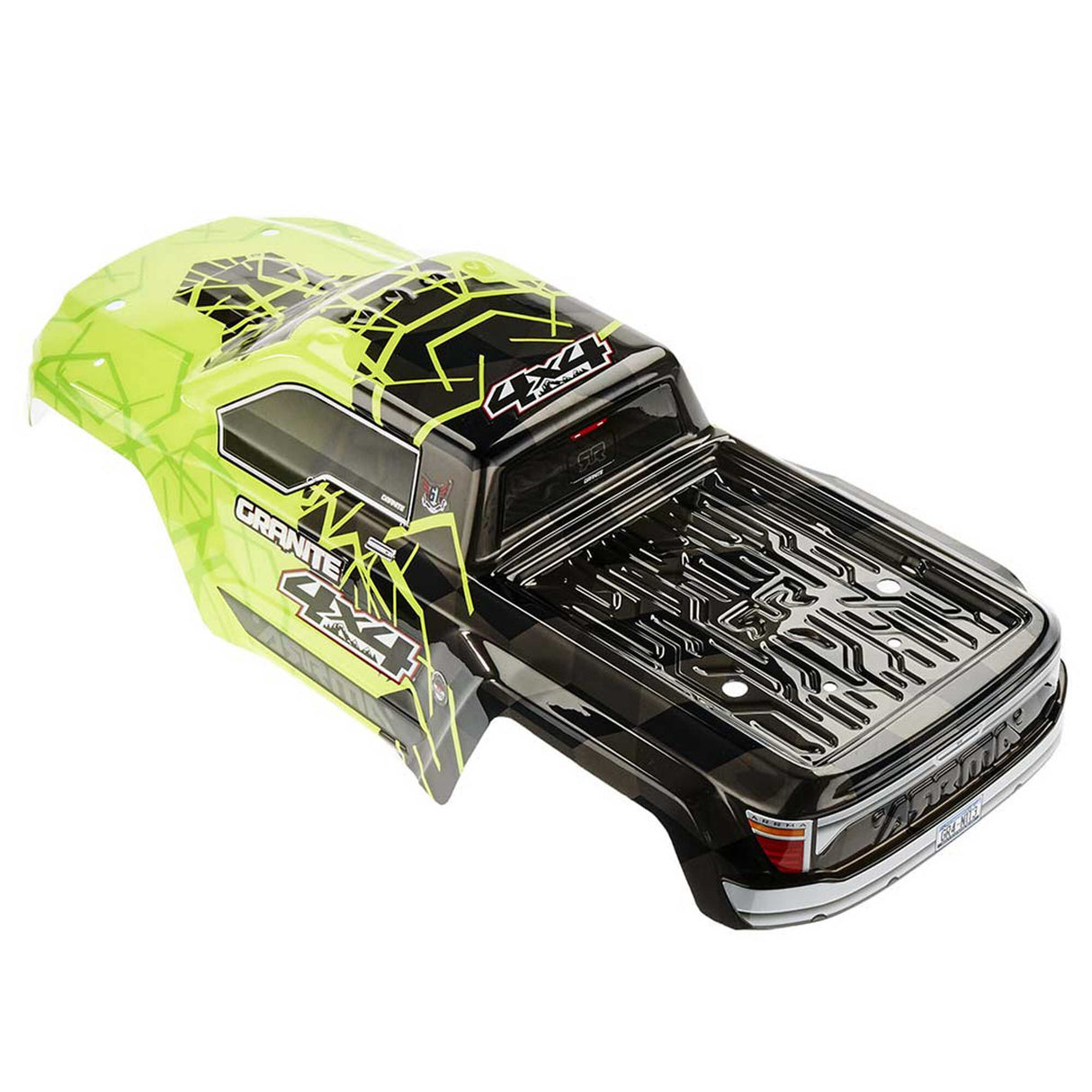 AR402253 Body Painted/Decal Green Granite 4x4 Mega